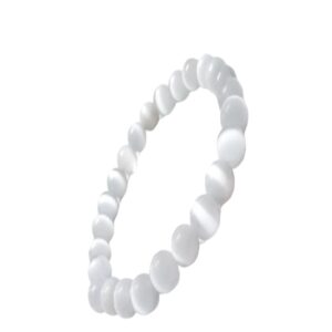 Selenite 8MM Bracelets